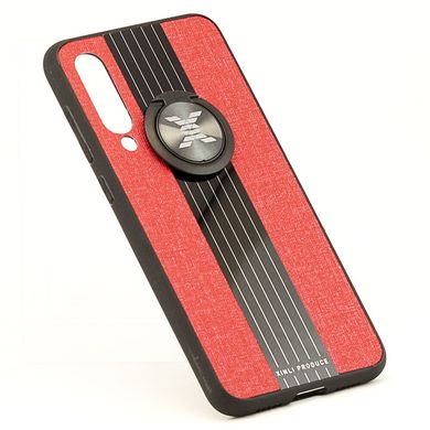 Чохол X-Line для Xiaomi Mi 9 SE бампер накладка з підставкою Red