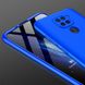 Чехол GKK 360 для Xiaomi Redmi Note 9 бампер противоударный Blue