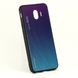 Чохол Gradient для Samsung J4 2018 / J400 бампер накладка Purple-Blue