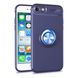Чехол TPU Ring для Iphone 6 Plus / 6s Plus оригинальный бампер с кольцом Blue