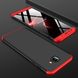 Чехол GKK 360 для Samsung J4 Plus 2018 / J415 оригинальный бампер Black-Red