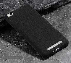 Чехол MAKAVO для Xiaomi Redmi 4a Бампер Матовый ультратонкий черный