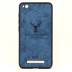 Чохол Deer для Xiaomi Redmi 4A бампер накладка Blue