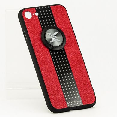 Чехол X-Line для Iphone 7 / Iphone 8 бампер накладка с подставкой Red