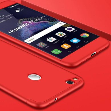 Чохол GKK 360 для Huawei P8 lite 2017 / P9 lite 2017 бампер оригінальний Red