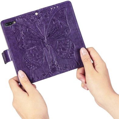 Чохол Butterfly для iPhone 7 Plus / 8 Plus Книжка шкіра PU Фіолетовий