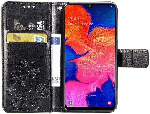 Чохол Clover для Samsung Galaxy M10 2019 / M105F книжка шкіра PU чорний