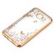 Чехол Luxury для Samsung J7 Neo J701F/DS ультратонкий бампер Gold
