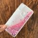 Чехол Glitter для Xiaomi Mi A2 Lite / Redmi 6 Pro Бампер Жидкий блеск сердце Розовый УЦЕНКА