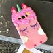 Чехол 3D Toy для Samsung Galaxy J1 2016 / J120 бампер резиновый Единорог Rose