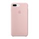 Чехол Silicone Сase для Iphone 7 Plus / Iphone 8 Plus бампер накладка Pink Sand