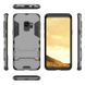 Чехол Iron для Samsung Galaxy S9 / G960 противоударный бампер Броня Gray