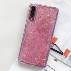 Чохол Glitter для Samsung Galaxy A50 2019 / A505F бампер Рідкий блиск зірки Рожевий