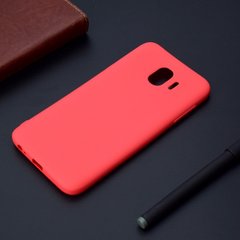 Чохол Style для Samsung Galaxy J4 2018 / J400F Бампер силіконовий червоний