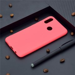 Чехол Style для Huawei P Smart Plus / INE-LX1 Бампер силиконовый красный