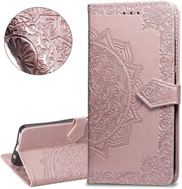 Чехол Vintage для IPhone SE 2020 книжка кожа PU розовый