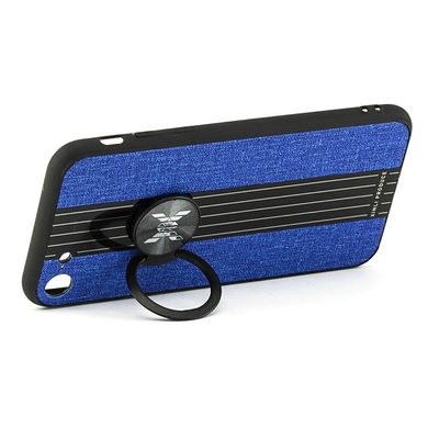 Чехол X-Line для Iphone 7 / Iphone 8 бампер накладка с подставкой Blue