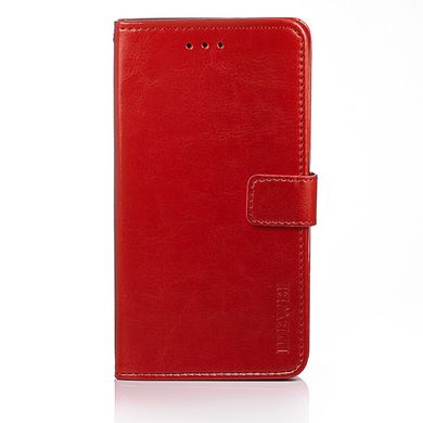 Чехол Idewei для Samsung Galaxy A10S 2019 / A107 книжка кожа PU красный