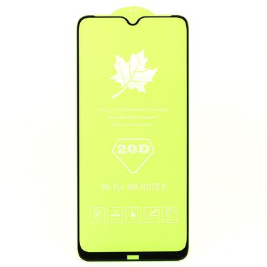 Защитное стекло AVG 20D Full Glue для Xiaomi Redmi Note 8 полноэкранное черное