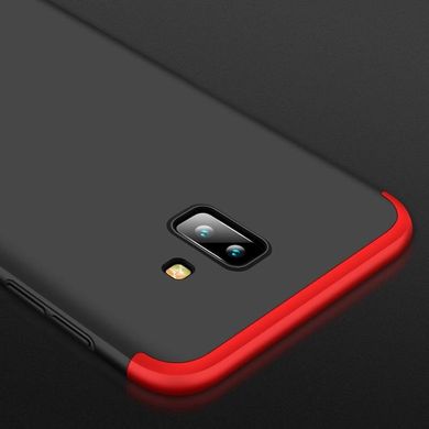 Чохол GKK 360 для Samsung J6 Plus 2018 / J610 оригінальний бампер Black-Red