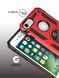 Чехол Shield для Iphone 5 / 5s / SE бронированный Бампер с подставкой Red