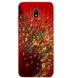 Чехол Print для Xiaomi Redmi 8A силиконовый бампер Butterflies Red
