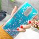 Чохол Glitter для Xiaomi Redmi 5 Plus (5.99 ") Бампер Рідкий блиск синій