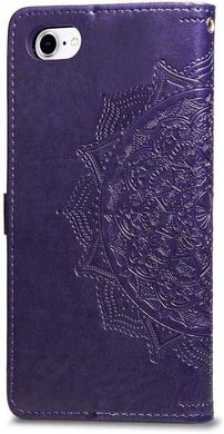 Чехол Vintage для Iphone 7 / 8 книжка кожа PU фиолетовый