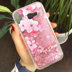 Чохол Glitter для Samsung Galaxy A3 2016 / A310 бампер Рідкий блиск акваріум Sakura