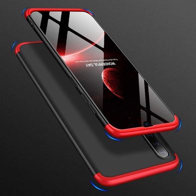 Чехол GKK 360 для Samsung Galaxy A30S / A307 Бампер оригинальный Black-Red