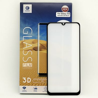 Защитное 3D стекло MOCOLO для Samsung A30 2019 / A305F черное