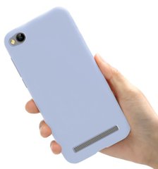 Чехол Style для Xiaomi Redmi 4A Бампер силиконовый Сиреневый