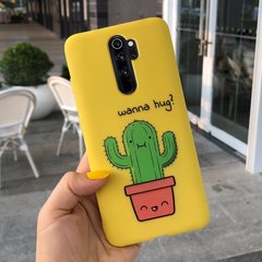 Чехол Style для Xiaomi Redmi Note 8 Pro силиконовый бампер Желтый Cactus