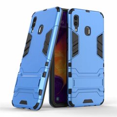 Чохол Iron для Samsung Galaxy A40 2019 / A405F броньований бампер Броня Blue