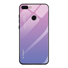 Чехол Gradient для Xiaomi Mi 8 Lite бампер накладка Pink-Purple