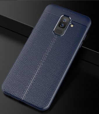 Чехол Touch для Samsung Galaxy A6 Plus 2018 / A605 бампер оригинальный Auto Focus синий
