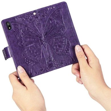 Чехол Butterfly для Xiaomi Redmi 7A книжка кожа PU фиолетовый
