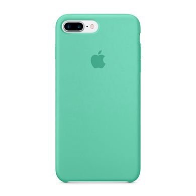 Чехол Silicone Сase для Iphone 7 Plus / Iphone 8 Plus бампер накладка Marine Green