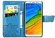 Чехол Butterfly для Xiaomi Redmi Note 5 / Note 5 Pro Global книжка кожа PU голубой