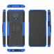 Чехол Armor для Xiaomi Redmi Note 9 Pro противоударный бампер Blue