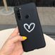 Чохол Style для Xiaomi Redmi Note 8T силіконовий бампер Чорний Heart