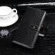 Чехол Croc для Xiaomi Redmi 7A книжка кожа PU черный