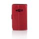 Чехол Idewei для Samsung J1 2016 / J120 книжка кожа PU красный