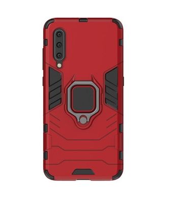 Чехол Iron Ring для Xiaomi Mi 9 SE бронированный бампер Броня Red