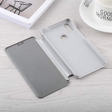 Чехол Mirror для Xiaomi Redmi Note 5 / Note 5 Pro книжка зеркальный Clear View Silver