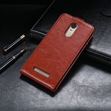 Чохол Idewei для Xiaomi Redmi Note 3 SE / Note 3 Pro Special Edition 152 шкіра PU Фліп вертикальний коричневий