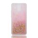 Чехол Glitter для Xiaomi Redmi 8 Бампер Жидкий блеск Звезды Розовый