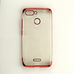 Чохол Frame для Xiaomi Redmi 6 силіконовий бампер Red