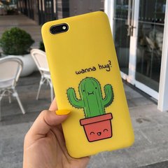 Чехол Style для Huawei Y5 2018 / Y5 Prime 2018 (5.45") Бампер силиконовый Желтый Cactus