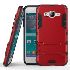 Чохол Iron для Samsung Galaxy Grand Prime G530 / G531 протиударний бампер Red